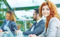 Image of woman with laptop