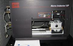 Image of nano indenter in Open University laboratory