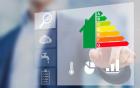 Energy rating label on touch screen